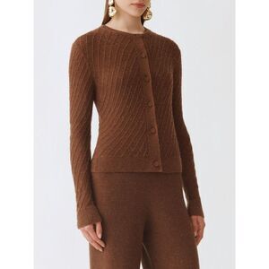 Fabiana Filippi Cardigan Woman Mahogany